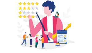 Illustration of reviews